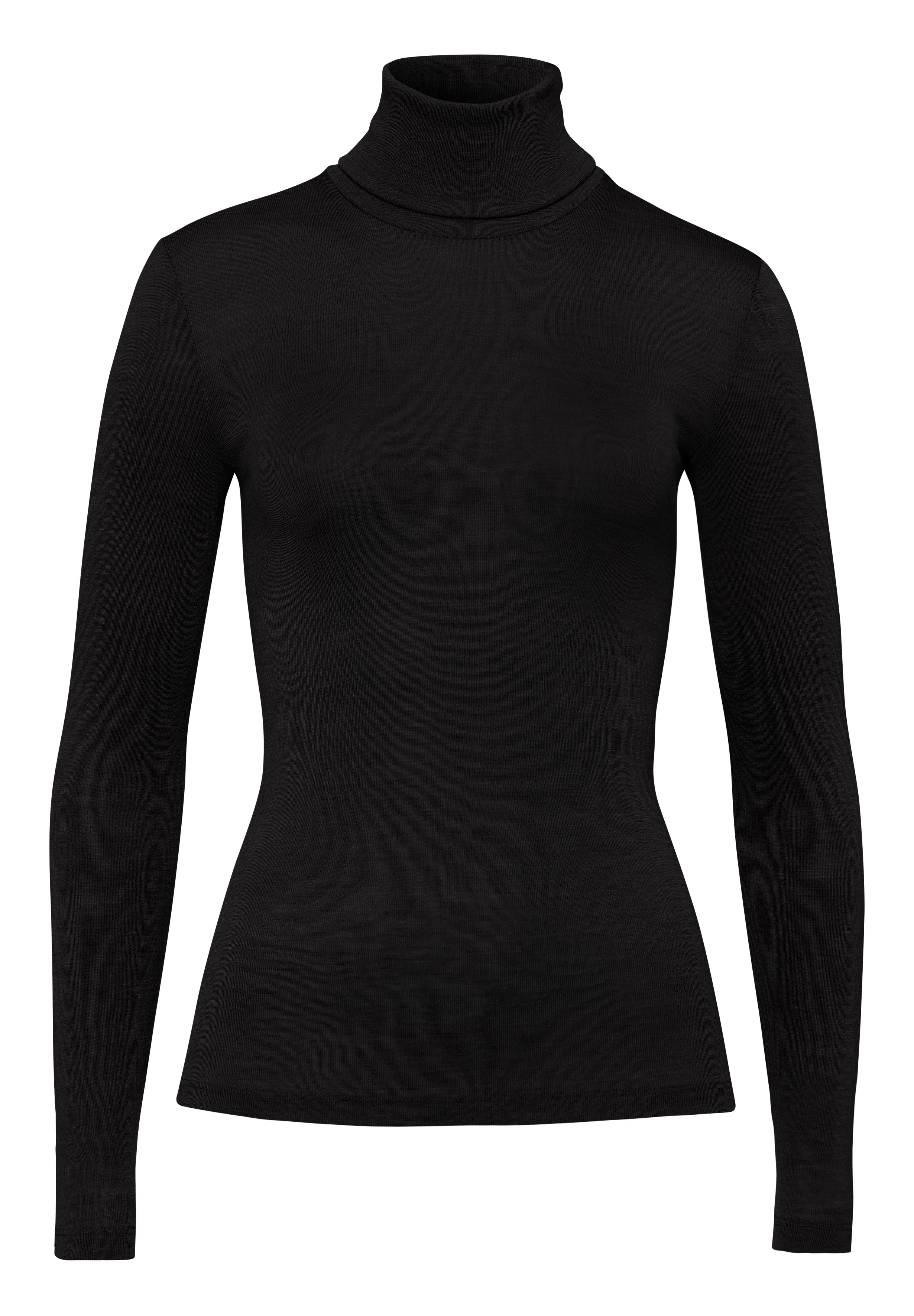 HANRO Woolen Silk Turtleneck Shirt