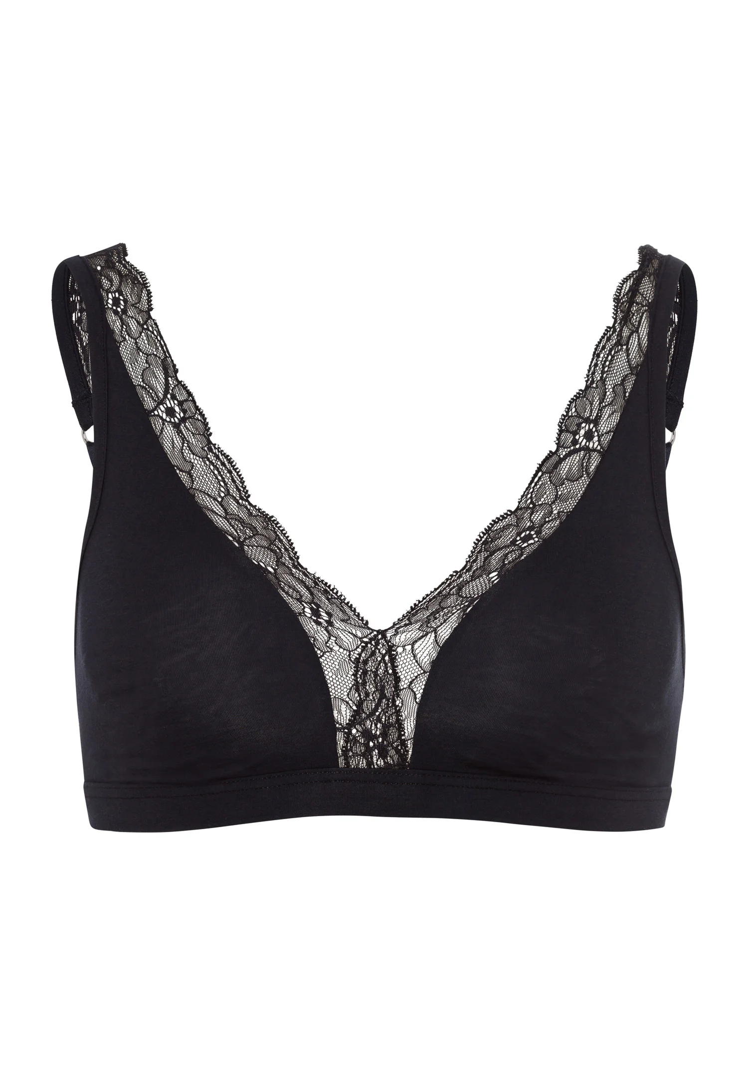 HANRO Cotton Lace Soft Cup Bra