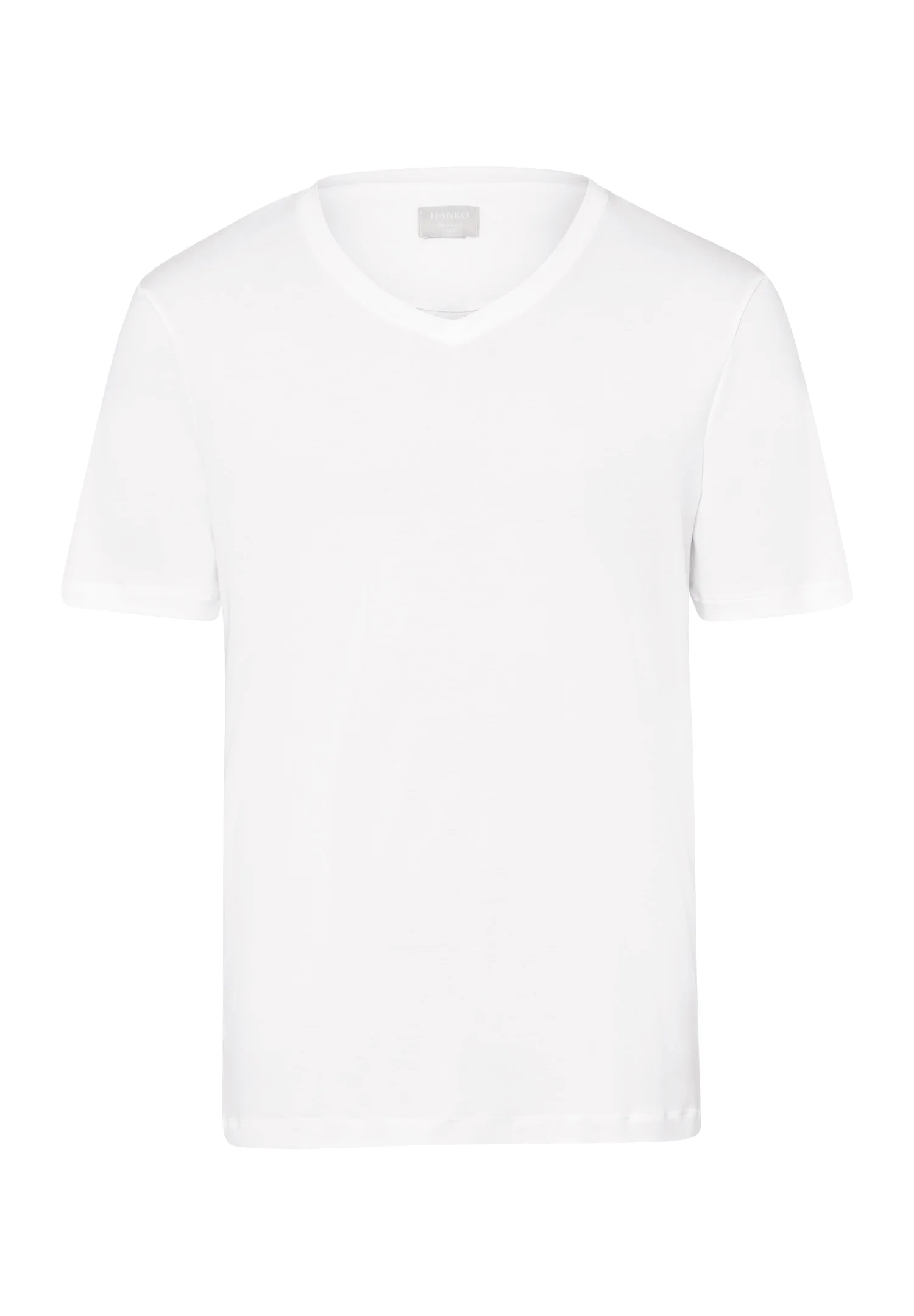 HANRO Sea Island Cotton V-Neck Shirt
