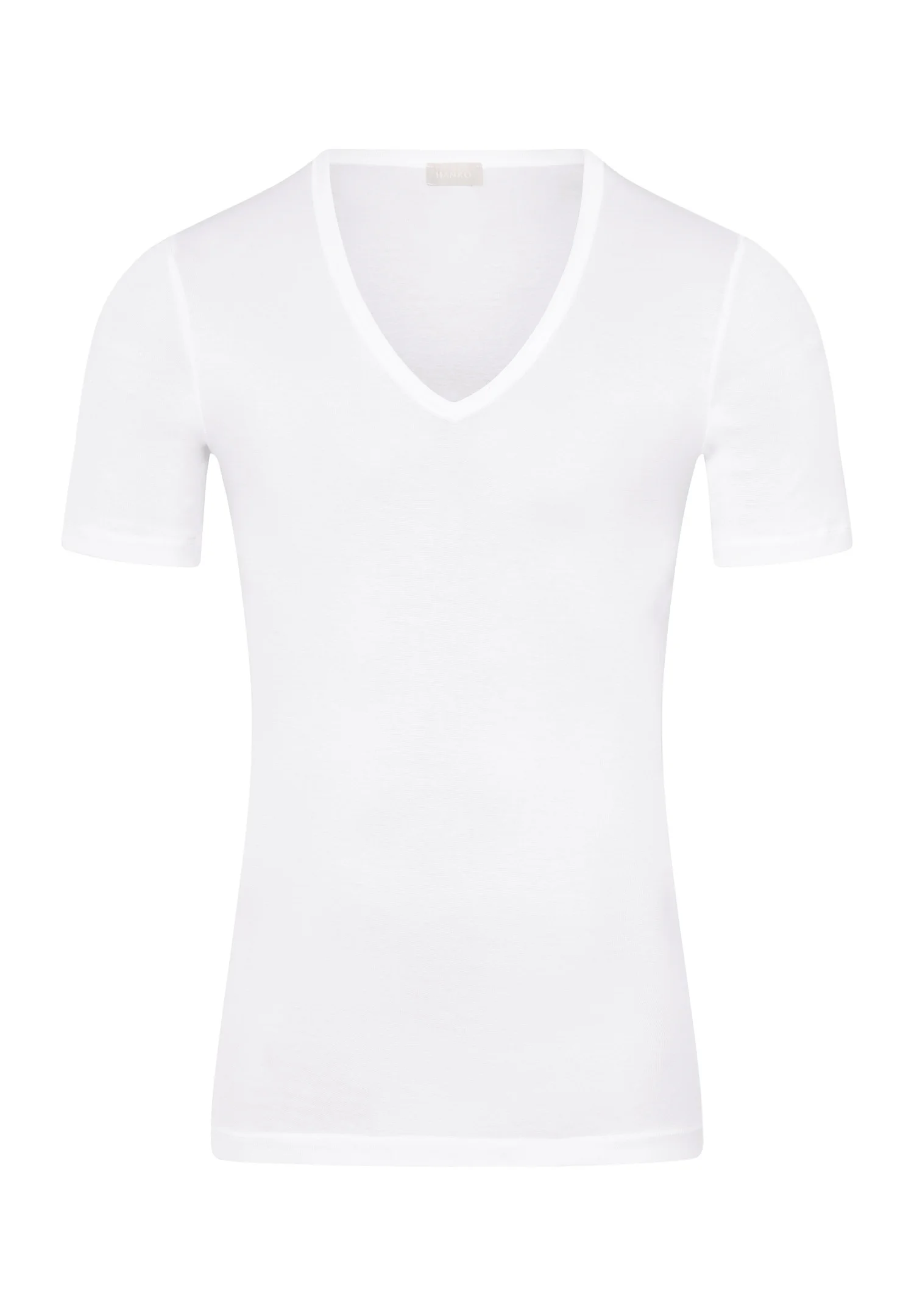 HANRO Cotton Pure V-Neck T-Shirt