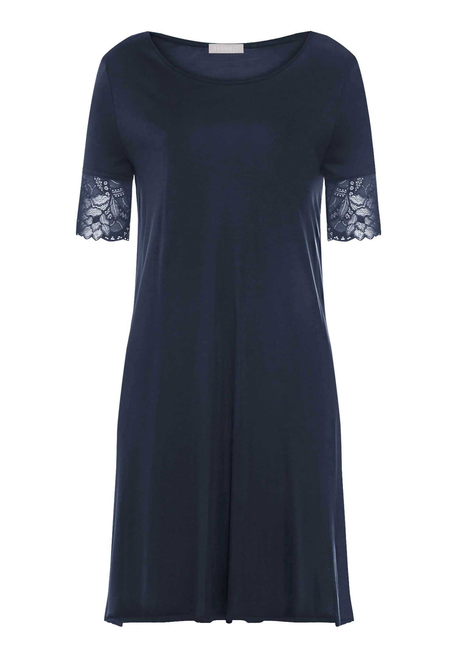 HANRO Azelia Nw S/Slv Nightdress 95Cm