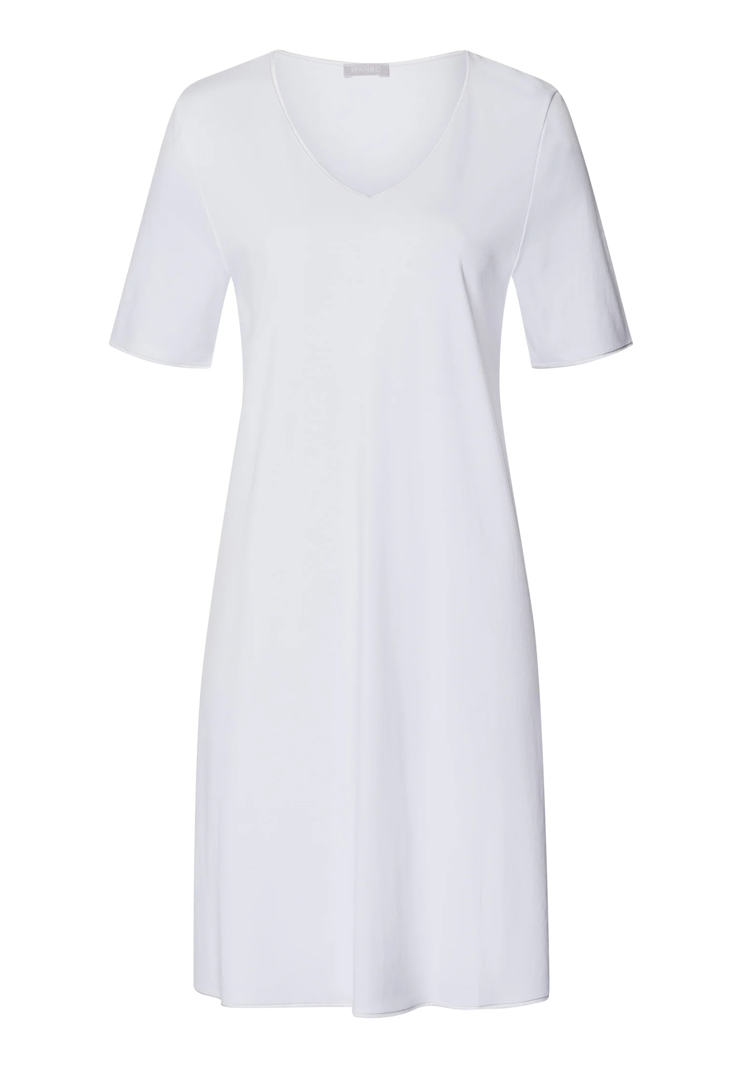 HANRO Cotton Silk Short Sleeve Nightdress