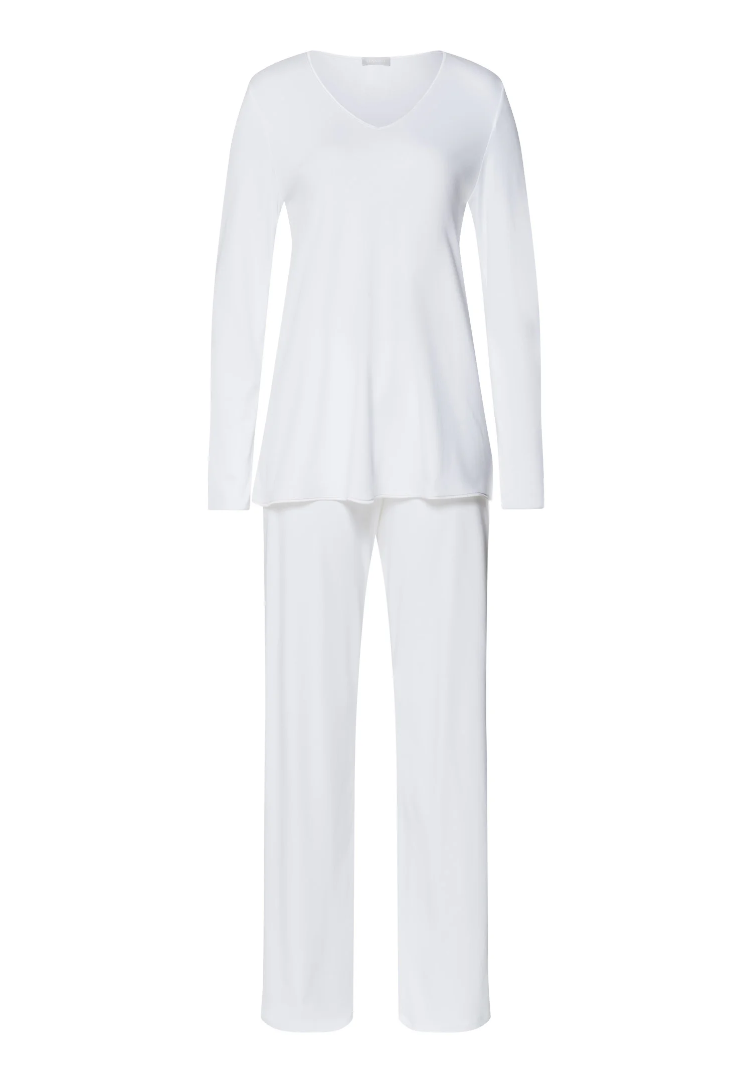 HANRO Cotton Silk Long Sleeve Pajama