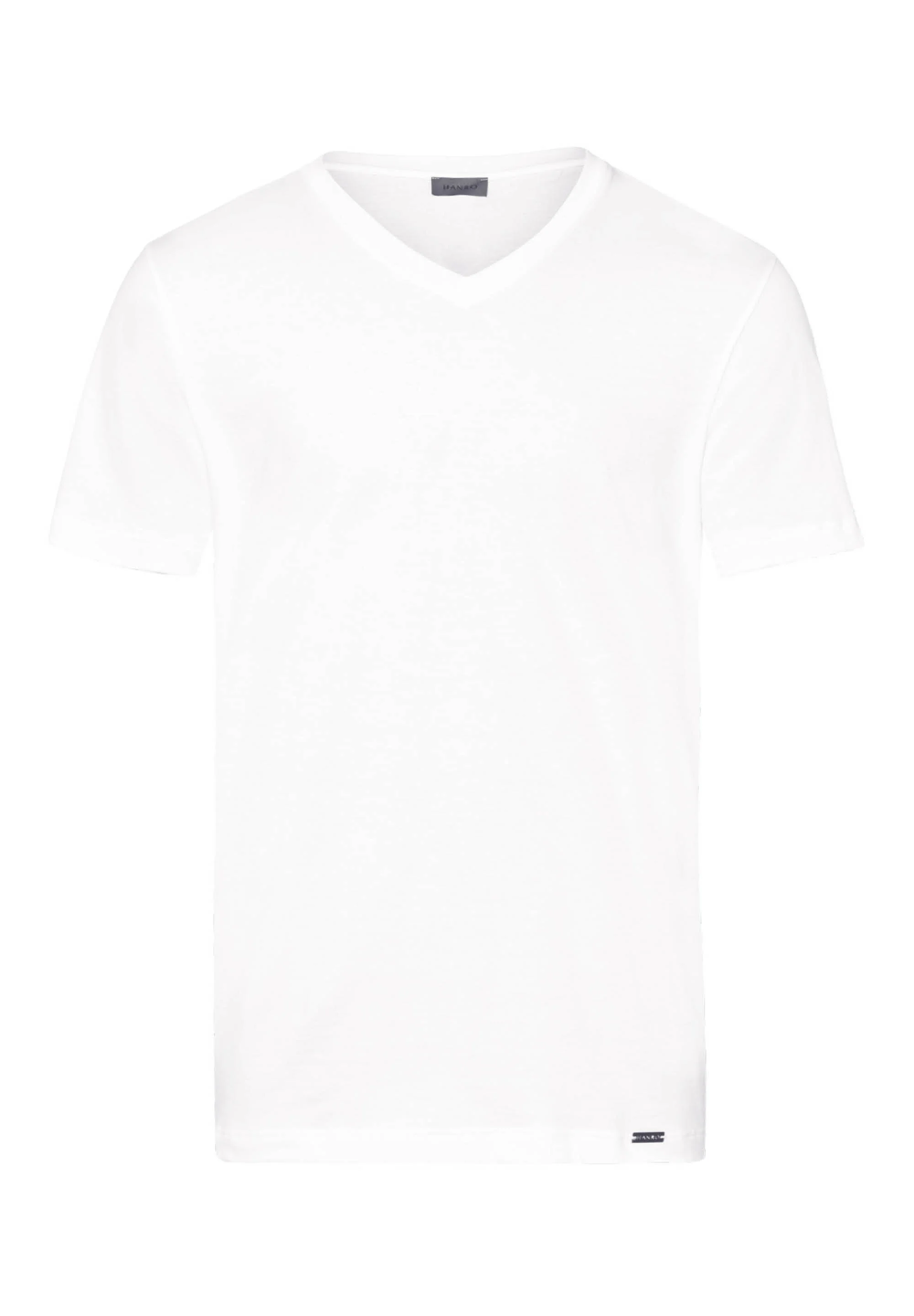 HANRO Living Shirts S/Slv Shirt V-Neck
